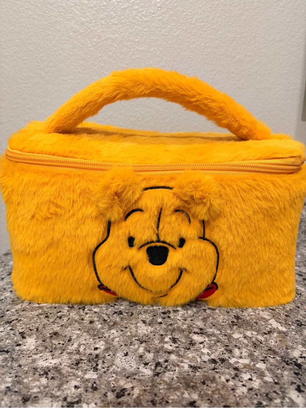 Plush Yellow Pooh lunchbox